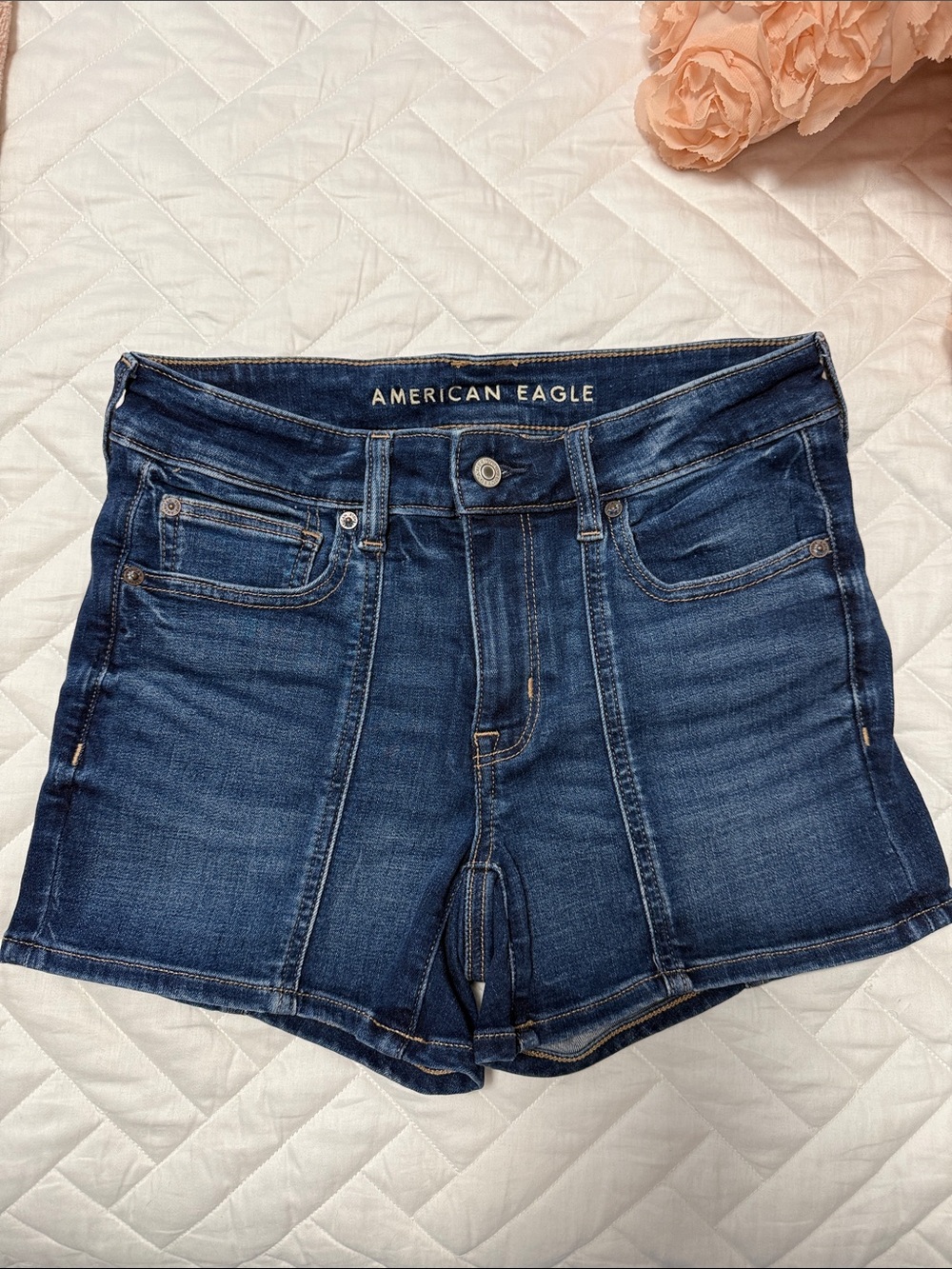 American Eagle Outfitters Medium Blue Denim Women's Shorts
